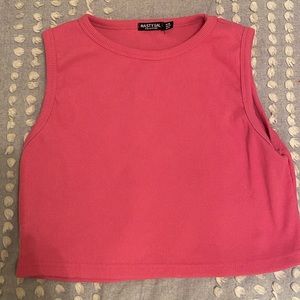 Ribbed Fitted Cropped top